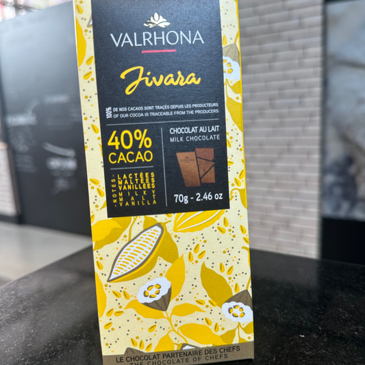 Tablette Chocolat JIVARA 40% cacao